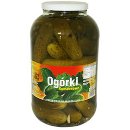 Ogórki konserwowe 4250 ml