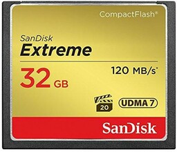 SanDisk Extreme Compact Flash 32GB Karta pamięci