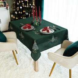 KLASYCZNE ŚWIĘTA Obrus, 140 x 220cm, zielony