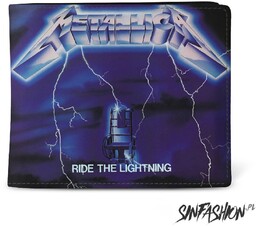 PORTFEL ROCKSAX METALLICA RIDE THE LIGHTENING