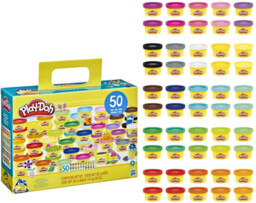 Play-Doh - Ciastolina Pack''o''Fun 50 kolorowych tub