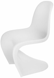 Krzesło balance pp białe (insp. panton chair)