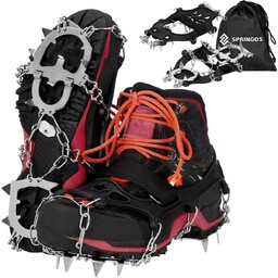 Raczki na buty turystyczne stalowe antypoślizgowe nakładki rozmiar