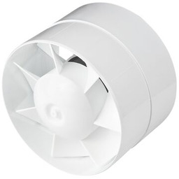 Wentylator kanałowy WKA125T biały, 0,58 kg, Ø125, opóźnienie