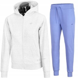 4F DAMSKI DRES BAWEĹNA KOMPLET BLUZA SPODNIE /