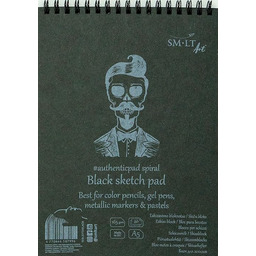 SM-LT Blok spiralny - Rysunek - Czarny -