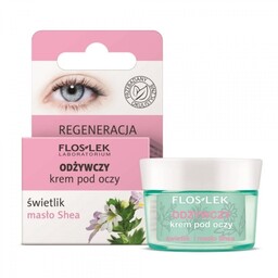 Floslek Odżywczy krem pod oczy świetlik masło Shea