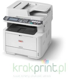 38! Urządzenie wielof. MONO OKI MB492dn 226tys