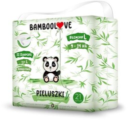 PIELUCHY Z WŁÓKNEM BAMBUSOWYM ROZMIAR L 9-14 KG