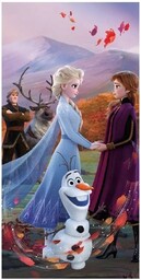 Ręcznik bawełniany KRAINA LODU II FROZEN 70x140
