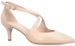 Buty ślubne na niskiej szpilce - KOTYL 5419