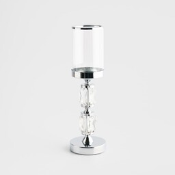 Świecznik Noova z motywem geometrycznym