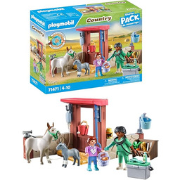 PLAYMOBIL Country 71471 Weterynarz z osiołkami, wykonane średnio