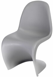 Krzesło balance pp szare jasne (insp. panton chair)