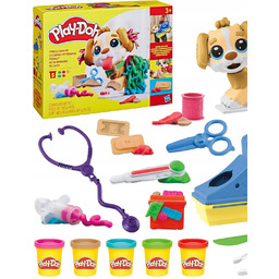 Ciastolina Zestaw Weterynarz Piesek 10 Narzędzi Dla Dzieci