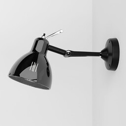 Lampa Ścienna Rotaliana, Luxy H0 Glam, ściemnialny, czarny,
