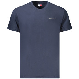 TOMMY HILFIGER MĘSKA KOSZULKA Z KRÓTKIM RĘKAWEM NIEBIESKA