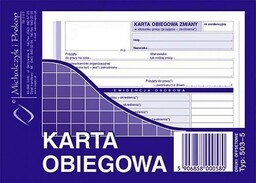 Druk "Karta Obiegowa" MICHALCZYK I PROKOP 503-5