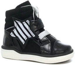 Bartek 11385015 buty wysokie trzewiki dziewczęce - czarny