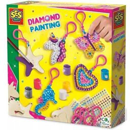 Zestaw kreatywny SES Creative Drewniane breloki do kluczy