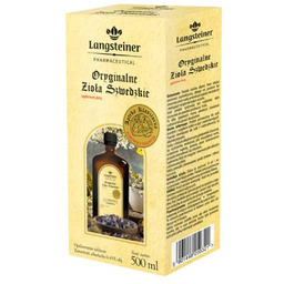 Langsteiner Oryginalne Zioła Szwedzkie- 500 ml
