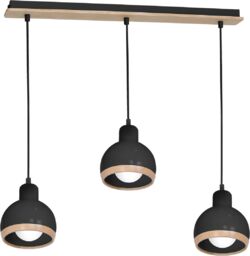 Lampa loft wisząca Oval Black MLP7046 - Milagro