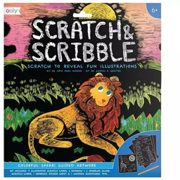 Zdrapywanki Scratch & Scribble Safari - Kolorowe Baloniki