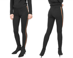 Legginsy z Lampasami Getry Damskie Rurki 5001 M/2