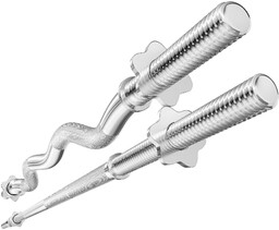 Zestaw gryfów 218cm + 120cm lekko łamany