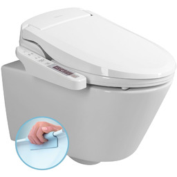 AVVA WC miska wisząca z elektronicznym bidetem BLOOMING