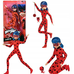 LALKA MIRACULOUS BIEDRONKA I AKCESORIA LALKA+AKCESORIA SUPER PREZENT