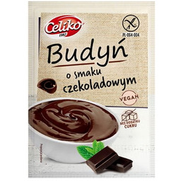 BUDYŃ O SMAKU CZEKOLADOWYM BEZGLUTENOWY 40G CELIKO