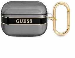 Guess GUAPHHTSK AirPods Pro cover czarny/black Strap Collection