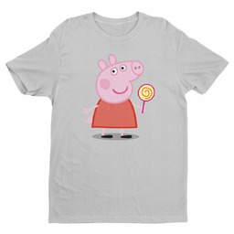 Koszulka Dziecięca-Peppa Świnka-Mix Kolory-122 S