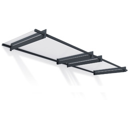 Nowoczesne zadaszenie drzwi Nancy 3 m Palram -