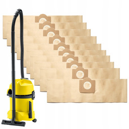 10x worek do odkurzacza worki papierowe do Karcher