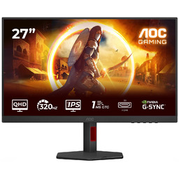 Monitor Aoc 27" Q27G4SRU Fast Ips Qhd 320Hz