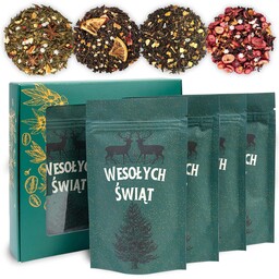 Zestaw herbat świątecznych 4 x 50 g torebki