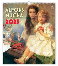 Kalendarz 2025 EX Alfons Mucha - Helma 365