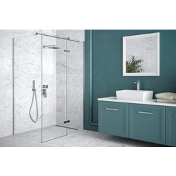 Besco Pixa kabina prostokątna prawa 120 cm drzwi