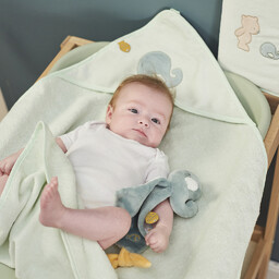 Nattou Mini kocyk przytulanka Wieloryb Sally 28 cm
