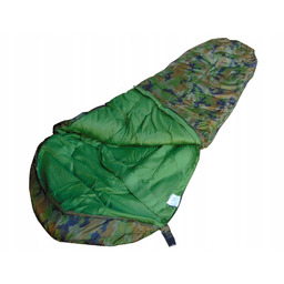 Śpiwór Fox Outdoor, 450 g/m², moro, 2-warstwowy, -10°C