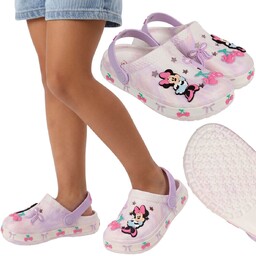 DISNEY Myszka Minnie Dziewczęce KLAPKI PIANKOWE na basen,