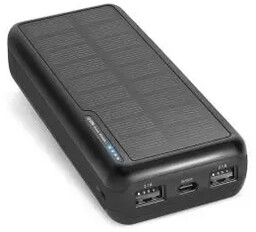 SBS TTBB20000SK 20000mAh 10W Czarny Powerbank solarny