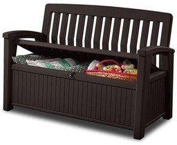 KETER Ławka ogrodowa Patio Storage Bench