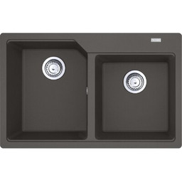 FRANKE Zlewozmywak dwukomorowy Urban UBG 620-78 114.0716.367 Łupkowy