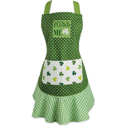 DII 100% bawełna, świąteczny damski uroczy fartuch