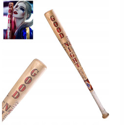 Kij Bejzbolowy Harley Drewniany Baseballowy Cosplay 84CM