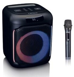 Lenco PA-100BK 100W Bluetooth Mikrofon Karaoke Czarny Power
