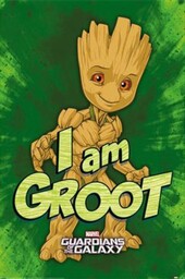 Strażnicy Galaktyki I Am Groot - plakat